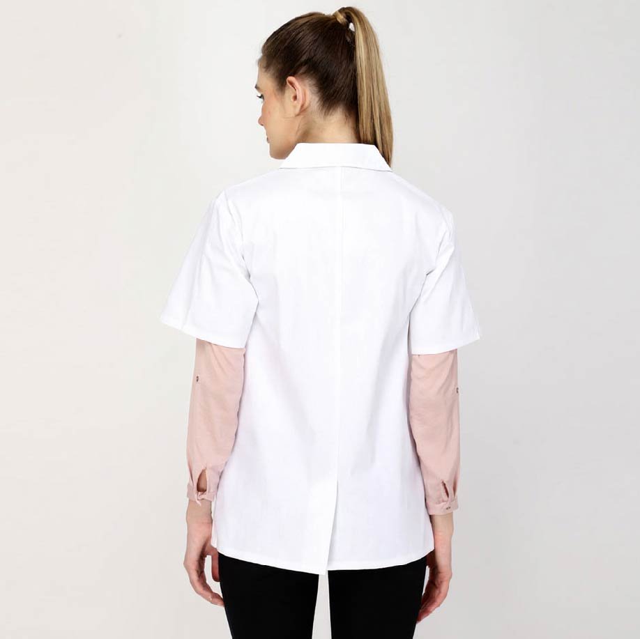 Female Lab Coat (Length 28") - Image 3